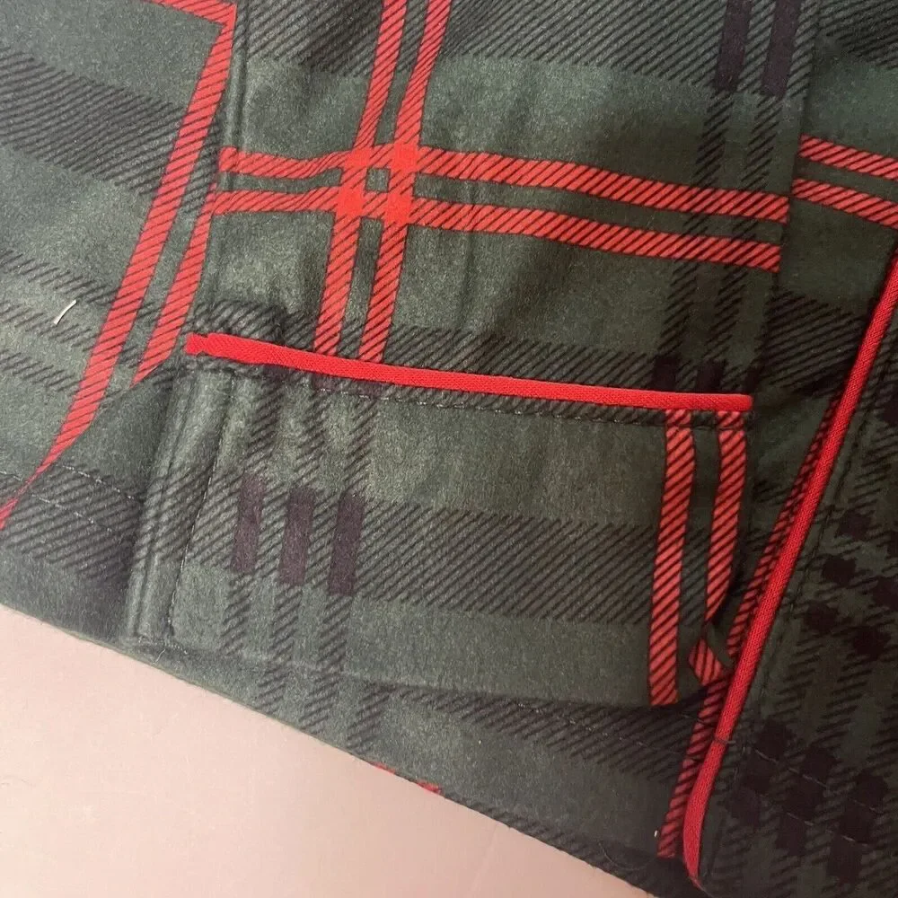 Hearth & Hand Baby Toddler Plaid 2pc Pajama Set Green/Red Holiday Christmas NEW!